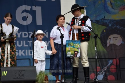 Mała scena Tygodnia Kultury Beskidzkiej w Wiśle